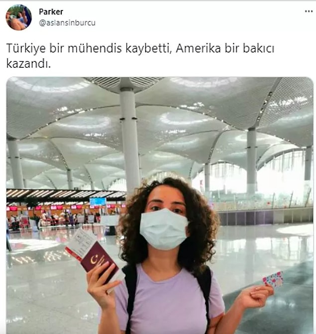Türkiye böylesine bir kaos ortamı yaşarken insanlar da çareyi bu ülkeyi terk etmekte buluyor. Hatırlarsınız belki bu yaz hayallerinin peşine düşen gençlerimiz tek tek yurt dışına gitmişti. Hem içimiz buruktu hem de onlar için sevinmiştik.