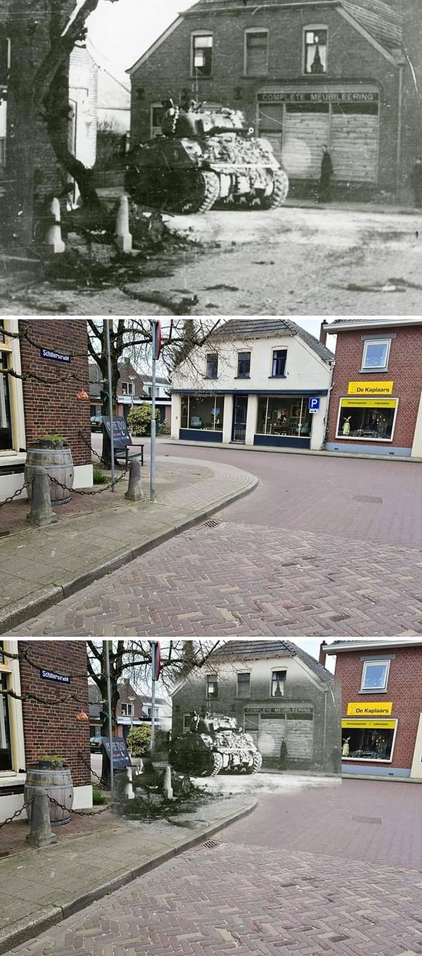 9. Английский танк на улицах моего города, 1945-2021 гг.