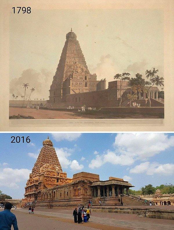 7. 1798'den 2016'ya Brihadishvara Tapınağı