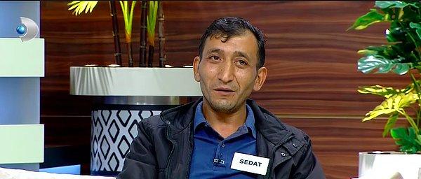 2010 yılında kaçarak evlenen ve 2 çocukları olan Sedat, Ece Üner ile Susma programına şaşırtan bir iddiayla katıldı. Sedat, eşi Nesrin'in abisinin oğlu Murat'la yani yeğeniyle kendisini aldattığını söyledi.
