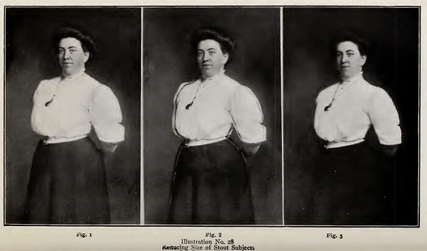 Некоторые из рекомендаций по ретушированию включали такие вещи, как «уменьшение размера толстых предметов».