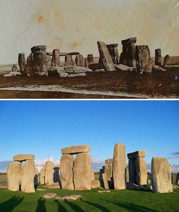 15. 1877'den 2019'a Stonehenge, İngiltere