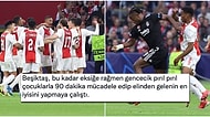 11 Eksikli Beşiktaş, Şampiyonlar Ligi'ndeki İkinci Maçında Ajax'a 2-0 Yenildi