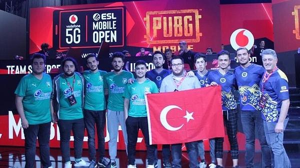 ESL Open Vodafone 5G PUBG Mobile ve PUBG Mobile World League Batı Finalleri şampiyonu FUTBOLIST