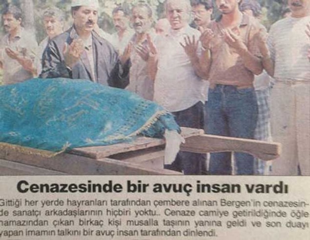 Bergen hasta ve cani bir adam tarafından işte bu şekilde katledildi. İnsanlar korkudan cenazesine bile katılamadılar.