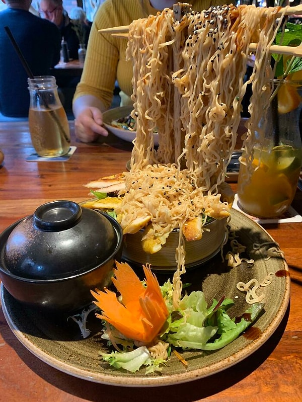 14. Моя «летающая» лапша.