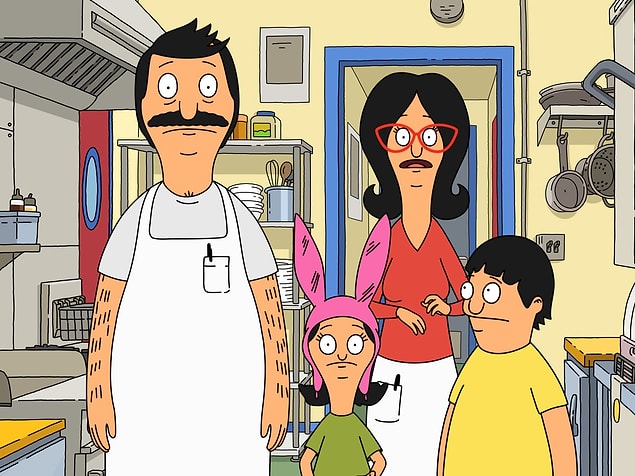 8. Bob's Burgers (2011- ) - IMDb: 8.1