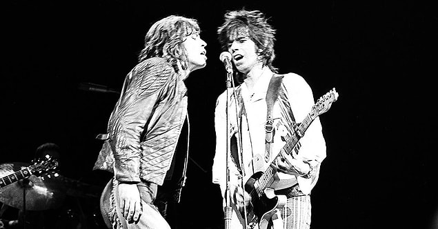 Mick Jagger & Keith Richards