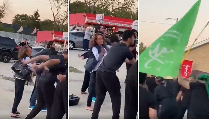 Matem Merasimini Halka Açık Dans Gösterisi Sanan Kadının İnsanların Arasına Karışıp Dans Ettiği Anlar