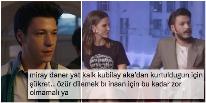 Kubilay Aka'nın Aşk 101 Dizisinin Galasında Söylediği "Özür Dileyerek Minnet Etmem" Sözleri Tepki Gördü