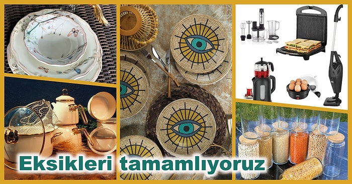 Çeyizinde Eksik Kalmasın! Hem Güzel Hem Kullanışlı Son Moda 12 Mutfak Ürünü