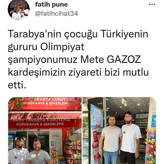 Hüküm gereği memurların tacirlik veya esnaflık yapmalarının yasak olmasına rağmen dükkanından açık açık yaptığı paylaşımları da bulunuyor.