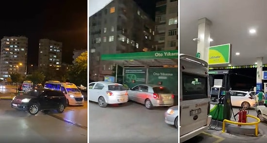 LPG'ye 71 Kuruş Zam Gelecek Haberinden Sonra Vatandaşlar Gece Yarısı İstasyonlarda Kuyruk Oldu