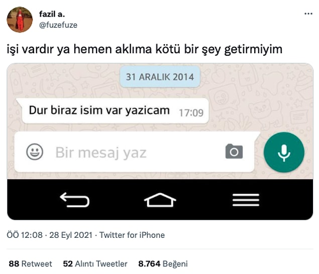 13. Biraz daha beklemekten bir sıkıntı çıkmaz.