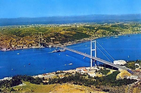 2. Boğaziçi Köprüsü, İstanbul, 1973.