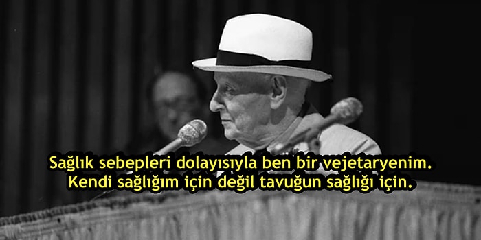 1 Ekim Dünya Vejetaryenler Gününde Ünlü İsimlerin Vejetaryenlik ve Hayvanlar Üzerine Söylediği 16 Önemli Söz