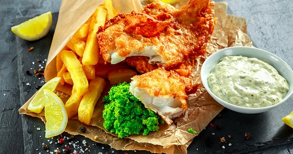 2. Fish & Chips olarak bilinen bu yemek hangi ülkeye ait?