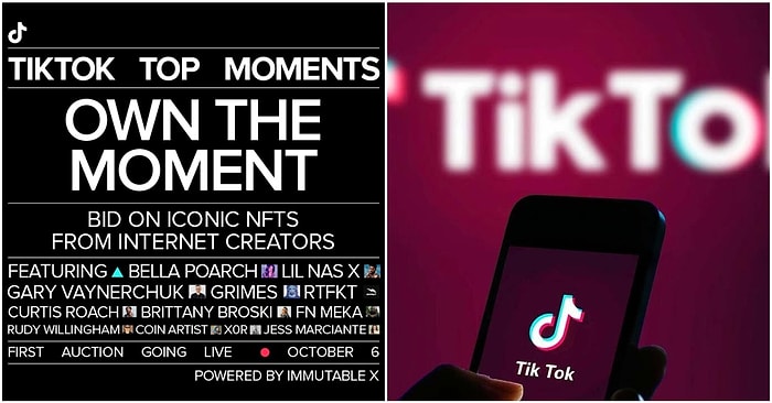 TikTok Birbirinden Ünlü İsimlerle NFT Dünyasına Adım Atıyor