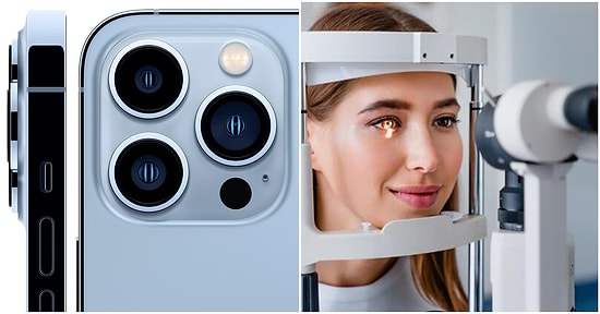 Bunu da Gördük! Bir Doktor iPhone 13 Pro Max Kullanarak Göz Muayenesi Yaptı