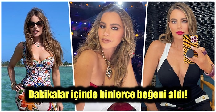Dünyaca Ünlü Güzel Aktris Sofia Vergara 'Kahve Günü' İçin Verdiği Çıplak Pozla Ortalığı Yaktı 🔥