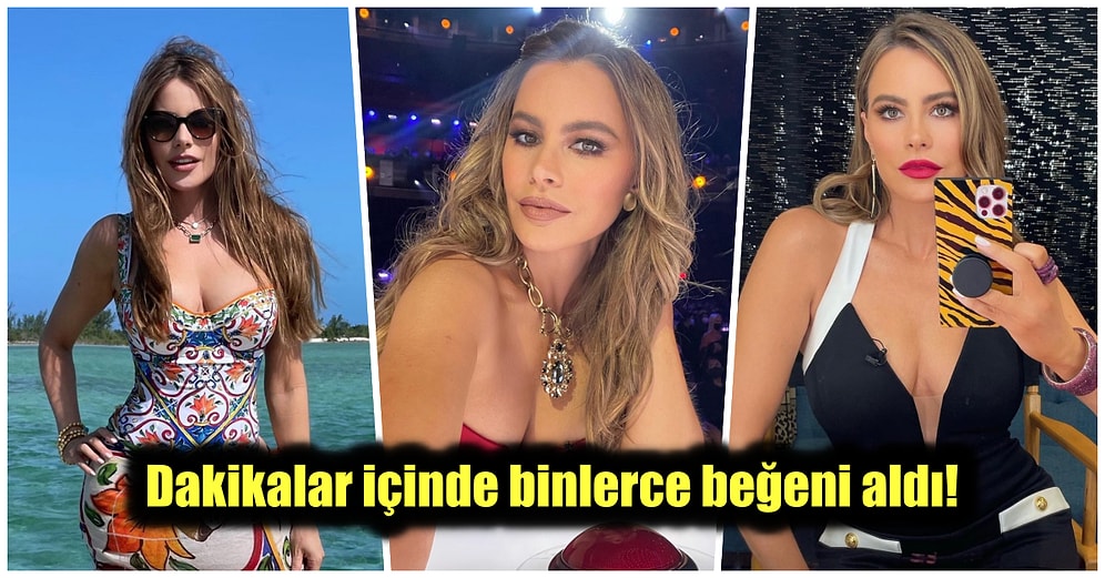 Dünyaca Ünlü Güzel Aktris Sofia Vergara 'Kahve Günü' İçin Verdiği Çıplak Pozla Ortalığı Yaktı 🔥