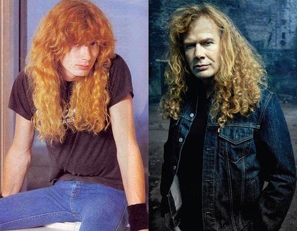 12. Megadeth'in beyni Dave Mustaine fazla değişmeden değişenlerden.