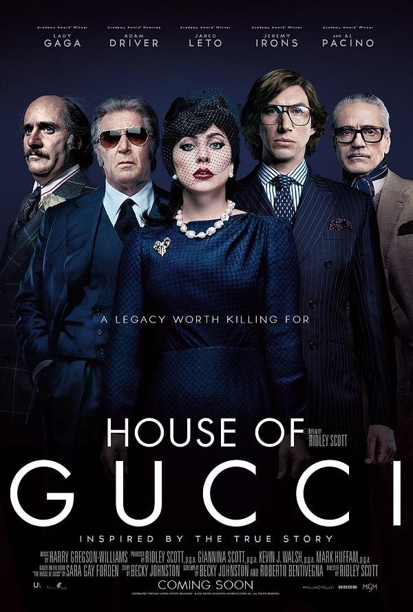 14. ‘House of Gucci’ filminin afişi yayınlandı.