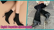 Kış Mevsiminde Şıklıktan Vazgeçemeyenlerin Kurtarıcısı Olacak Topuklu Ayakkabılar
