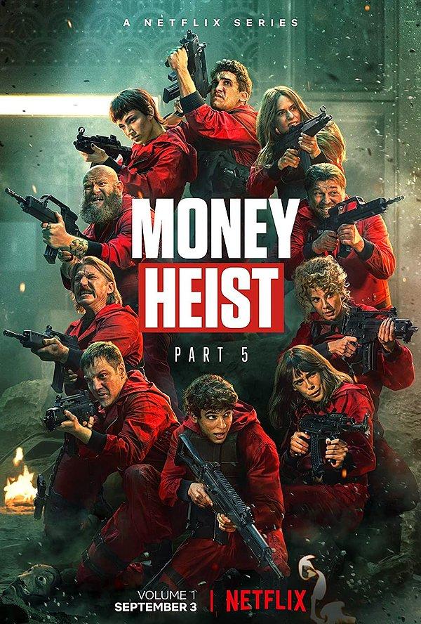 6- Money Heist Part 4. Sezon (65 milyon)