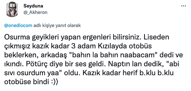 16. Osuruk zannedersin ama bazen değildir işte... 😂