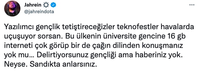 16 GB internet mi? Harca harca bitmez.