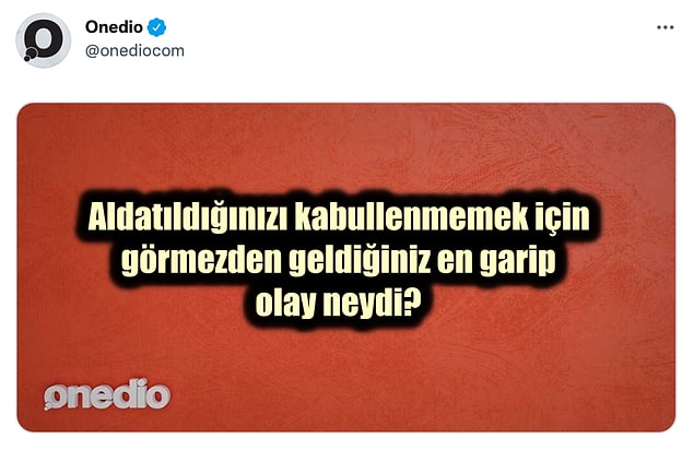 Sevgili takipçilerimize;