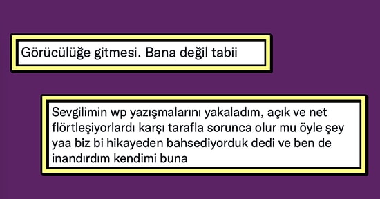 Aldatıldıklarını Kabullenmemek İçin Partnerlerinin En Garip Bahanelerine Göz Yuman Dert Ortakları