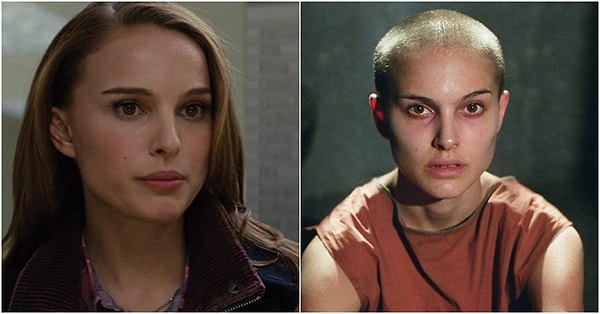 3. Natalie Portman - "V for Vandetta"