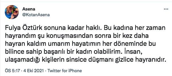 Canlı yayında sinir krizi geçiren Fulya Öztürk'e izleyicilerinden sosyal medya üzerinden destekler yağmaya başladı.