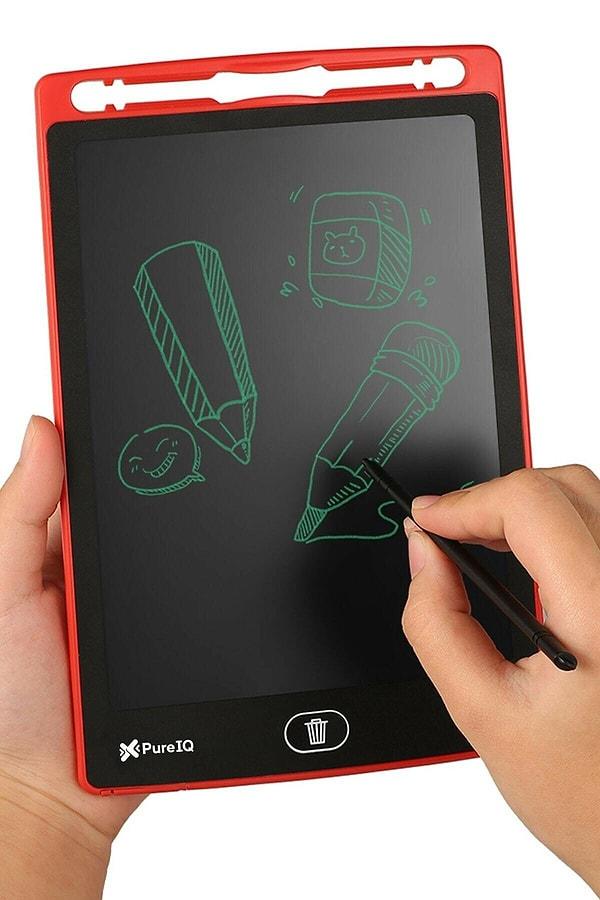 11. Pure IQ marka grafik dijital çocuk yazı çizim tabletini çocuklarınız çok sevecek!