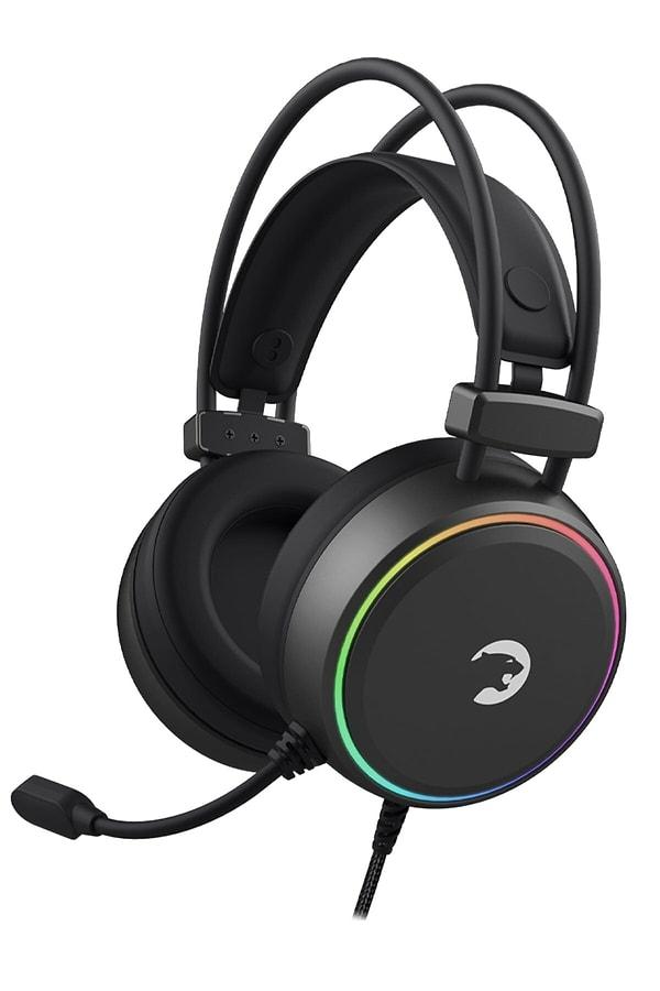 16. Gamepower Jin siyah renk 7.1 kulaküstü kulaklık en hesaplı ürünlerden, gamer'lar kaçırmasın!