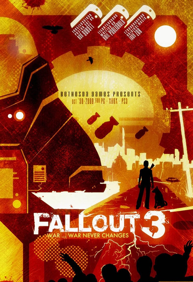 2. Fallout 3 ve gelmiş geçmiş en iyi RPG'ler arasında gösterilen ek paketi New Vegas temalarına oldukça uygun tasarımlara kavuşmuşlar.