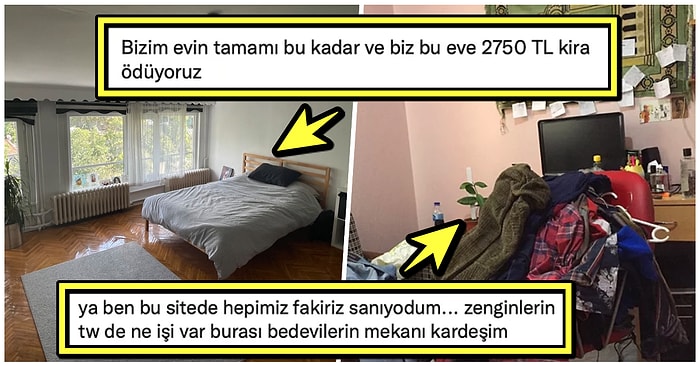 Ev Kadar Odasını Paylaşan Twitter Kullanıcısına Fakirliğimizi Paçamızdan Aktıran Birbirinden Komik Yorumlar