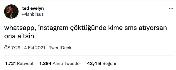 2. Sosyal mecraların çöküşü gündemi haliyle domine etti.