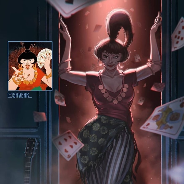 Гадалка из "Бременские музыканты"