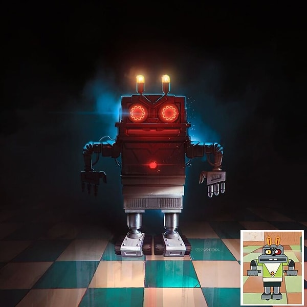 Робот из "Ну, погоди!"