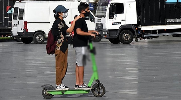 8 ilçede 5 bin 169 scooter kullanımına izin verildi