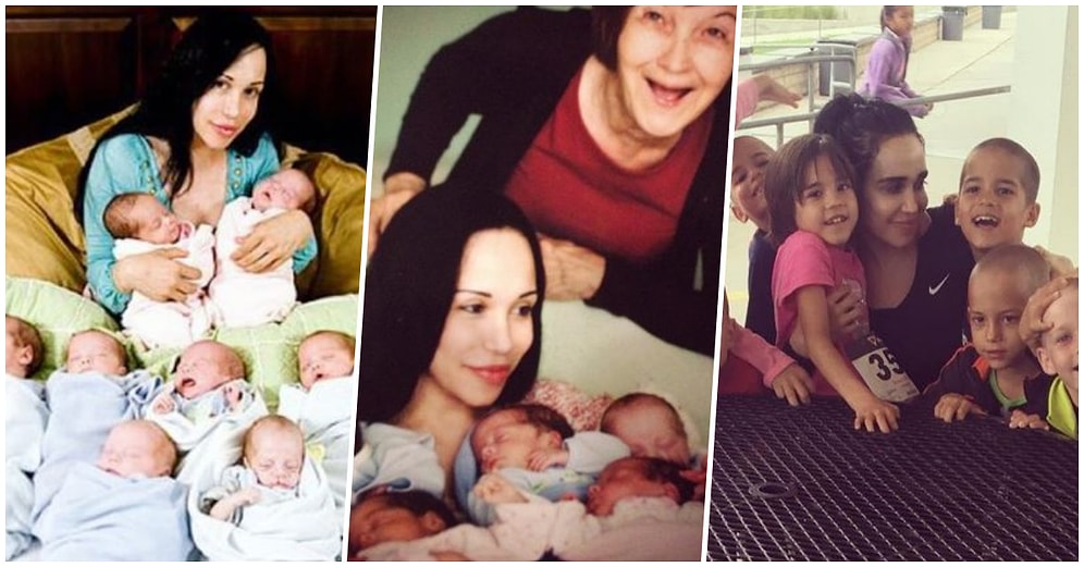 Aynı Anda 8 Bebek Doğuran Kadının Bu Kalabalık Aile ile Nasıl Başa Çıktığını Duyunca Hayret Edeceksiniz