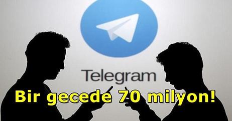 Bir Gecelik Büyük Başarı! Telegram WhatsApp'ın Çöktüğü Gece 70 Milyon Kullanıcı Kazandı