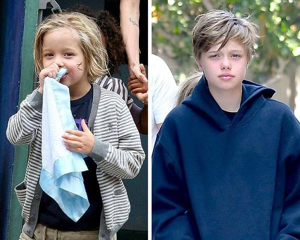 4. Brad Pitt ve Angelina Jolie'nin 15 yaşındaki oğlu John