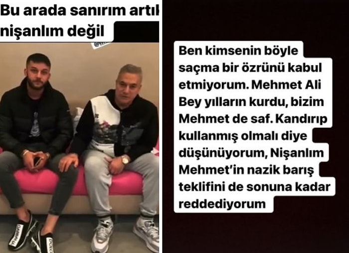 Mehmet Ali Erbil, Ece Ronay'ın Nişanlısı ile Özür Videosu Yayınladı, Ece Ronay 'Artık Nişanlım Değil' Dedi