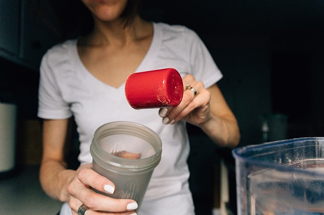 17. Protein shake ve barlar kilo vermenizi sağlamaz.