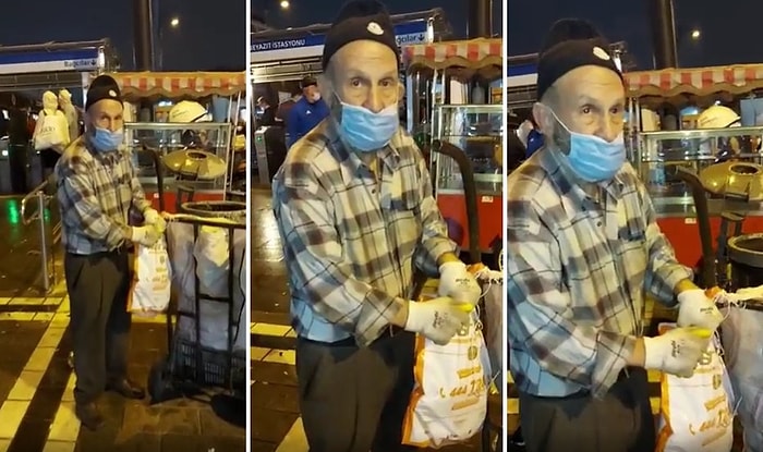 Sokak Röportajında Gözyaşlarına Boğularak Yüreklerimizi Dağlayan Mahsun Amcaya TÜMYAD Derneği Ulaştı