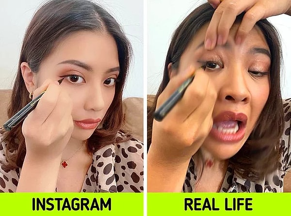 11. Не верьте даже видео с макияжем